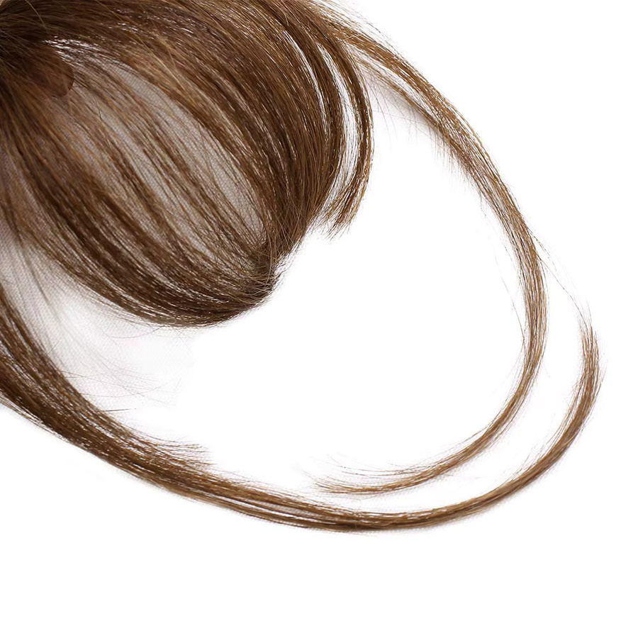 G&T Wig Synthetische Clip-on-Pony Wispy Bangs, Unisex - Bild 3