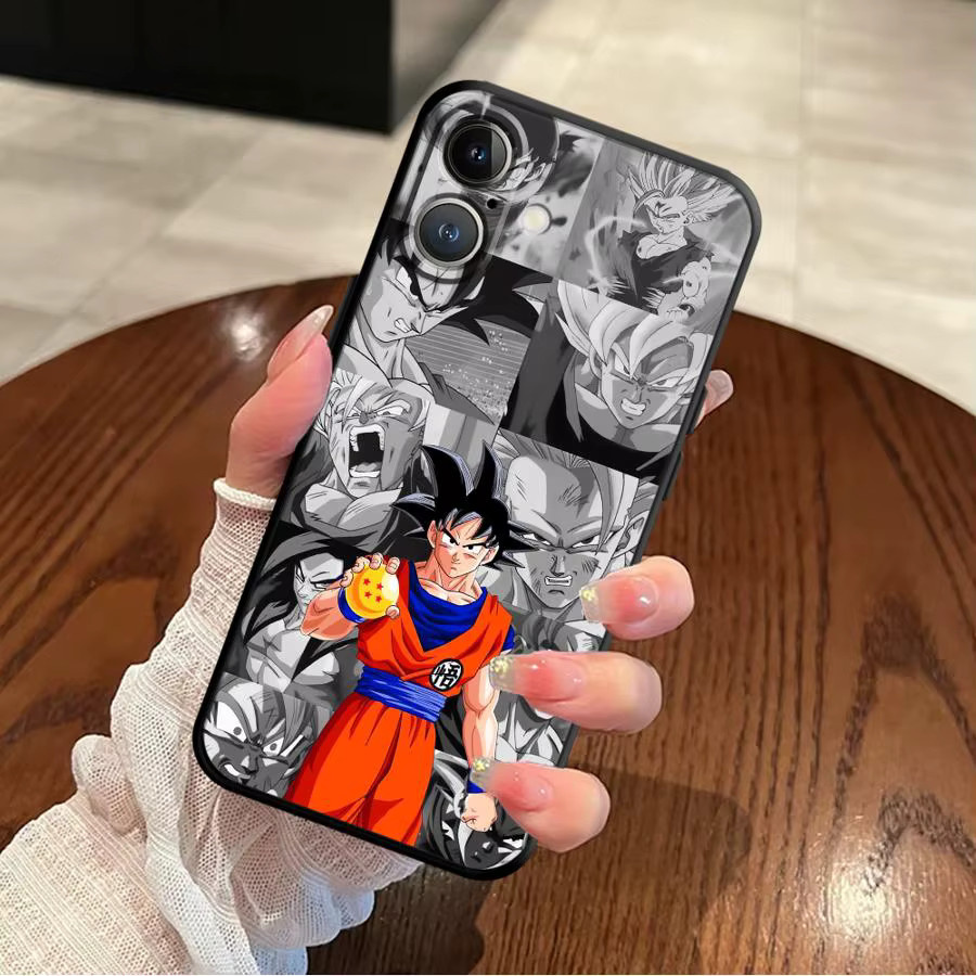 Schwarze weiche Handyhülle Dragon Ball Saiyajin Goku für iPhone Modelle - Bild 2