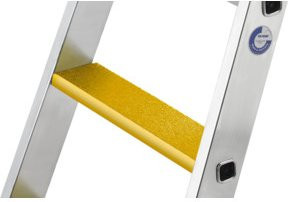 MUNK Günzburger Trittauflage clip-step R13 gelb Länge: 494 mm - Bild 1