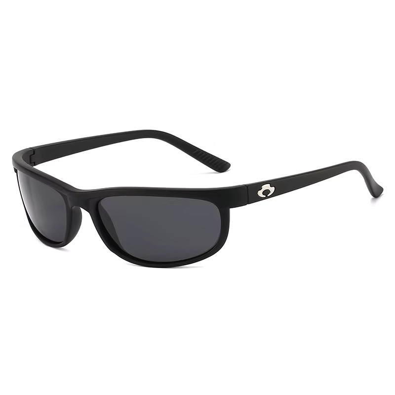 Karos Sonnenbrille, Herren, Vollrand, rechteckig, Schwarz, Kunststoff, polarisiert - Bild 4