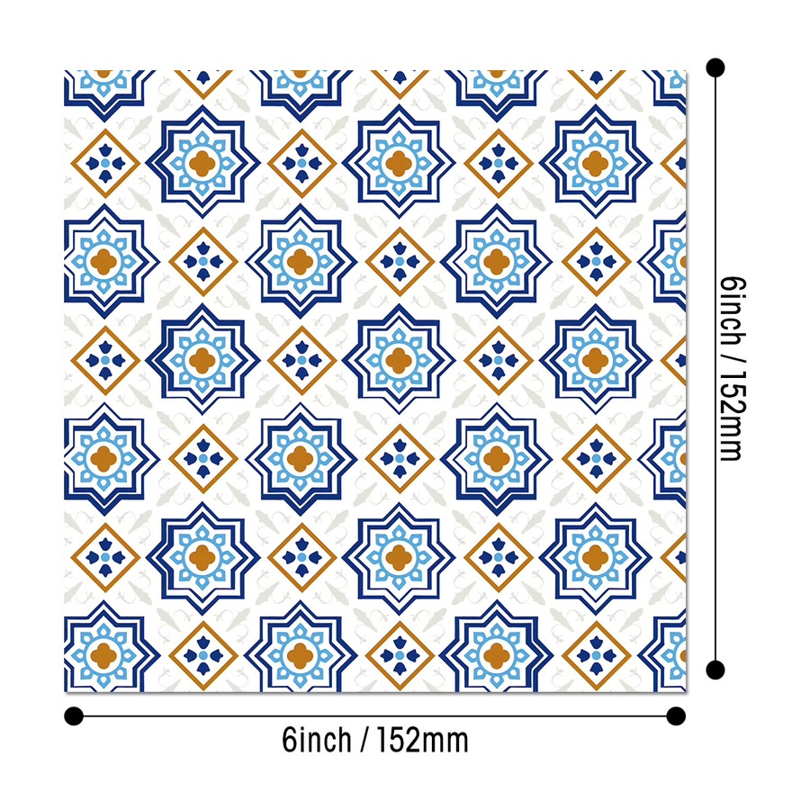 24 Teile Eid Mubarak Scrapbooking Papier Set mit arabischen Hintergründen und islamischen Ramadan Mustern in Multicolour für DIY Handwerk - Bild 2