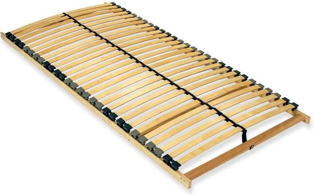 BeCo Superfix NV Lattenrost aus Federholz in Braun, B/T: 90 x 200 cm, Höhe: 8 cm - Bild 1