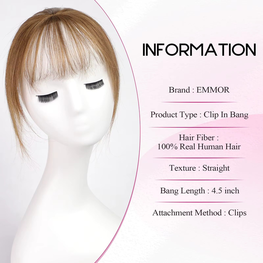 HAIRCUBE Echthaar-Pony-Clip, Honigbraun, Damen - Bild 2