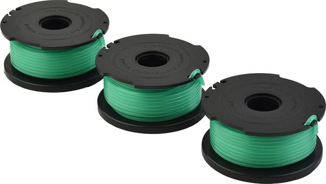 Black & Decker Trimmer Spool und Linien Kit A6482 für GL7033 GL8033 GL9035, 3 Stück - Bild 1