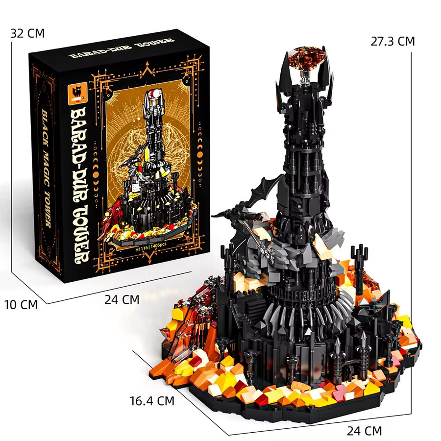 Baladuheita Herr der Ringe Modell, Fantasy, Kunststoff, Schwarz - Bild 2