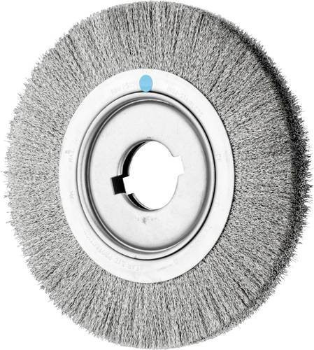 PFERD Rundbürste RBU ungezopft aus Edelstahl-Draht Silber Durchmesser: 250 mm, Breite: 30 mm - Bild 1