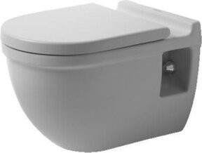 Duravit Wand-WC Tiefspüler Comfort Starck 3 in Weiß, B/T: 36,5 x 54,5 cm, 6 l - Bild 1