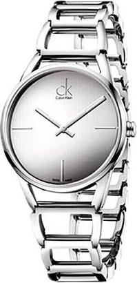 Calvin Klein Armbanduhr, Quarz, Edelstahl, Silber, Damen - Bild 1