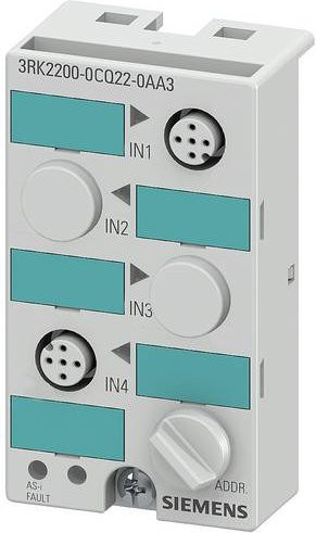 Siemens 3RK2200-0CQ22-0AA3 SPS-E/A-Modul in Weiß - Bild 1