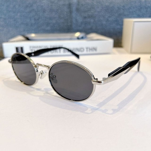 ZUIDID Sonnenbrille Damen, oval, Vollrand, Metall - Bild 1