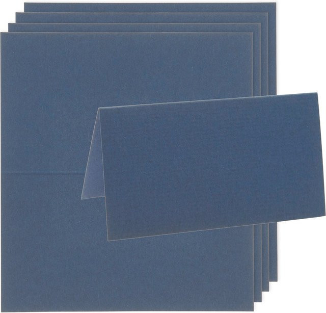 Rico Design Paper Poetry Luxury Tischkarten in Marineblau aus Papier - Bild 1
