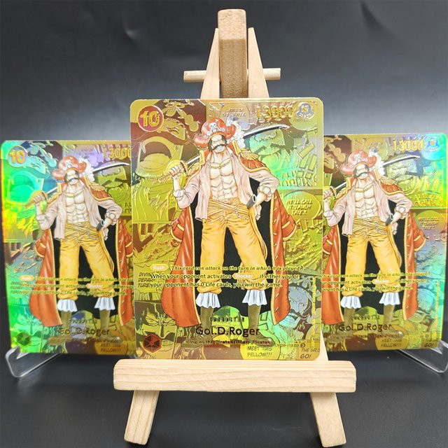 Bandai One Piece Roger Gold Manga Art Collection, Sammelkarten, Englisch - Bild 1