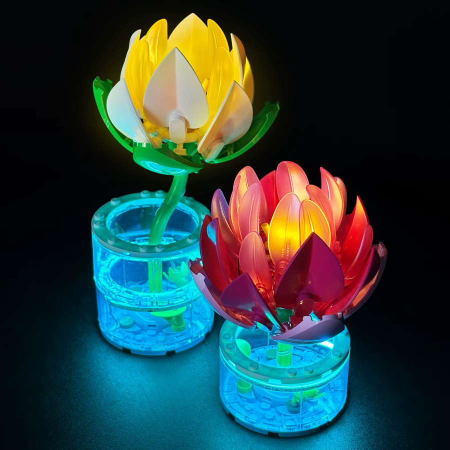 LYBMTWF LED-Beleuchtungsset für Wasserlilien-Bausteine - Bild 2