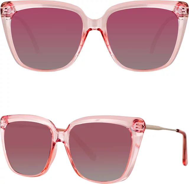 Maxjuli Sonnenbrille Cat Eye, Vollrand, pink, Unisex, Kunststoff - Bild 1