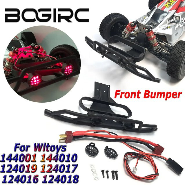 BOGIRC LED-Licht mit Antikollisions-Frontstoßstange, RC Car Upgrade-Zubehör - Bild 1