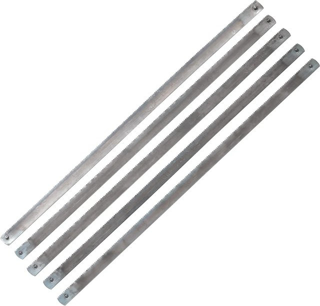 LUX-TOOLS Stiftsägeblatt Comfort aus Metall in Silber, Länge: 150 mm - Bild 1