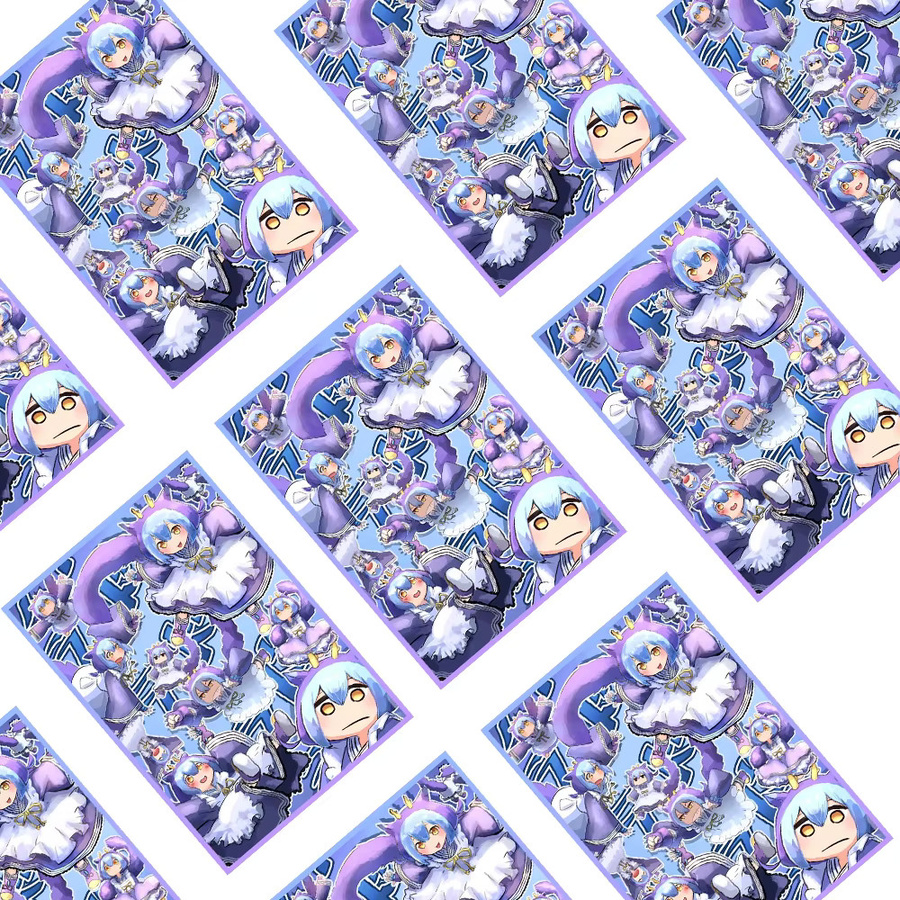 Dragonmaid Anime-Kartenhüllen, 50 Stück, blinkend - Bild 2