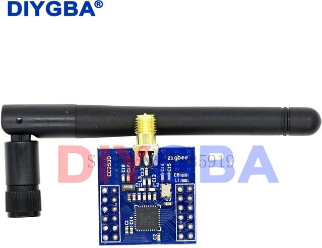 DNIGEF CC2530 Zigbee Modul UART Wireless Core Board CC2530F256 Entwicklungs-Karte 2,4 GHz mit Bluetooth in Blau - Bild 1