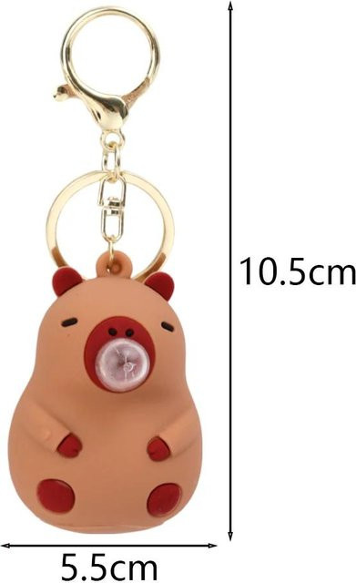 Fashnics Schlüsselanhänger Capybara, braun, Kinder - Bild 1