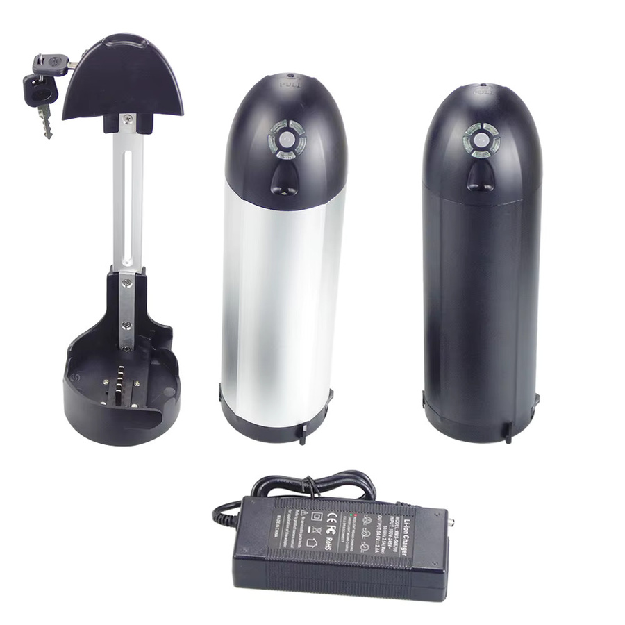 CYCLEZONE Wasserflaschen-E-Bike-Akku-Gehäuse für 36V und 48V Flaschenbatterien kompatibel mit Ancheer, Epikgo, Mr.Gee, Trioblade, 3086, Roketto und Sondors - Bild 3