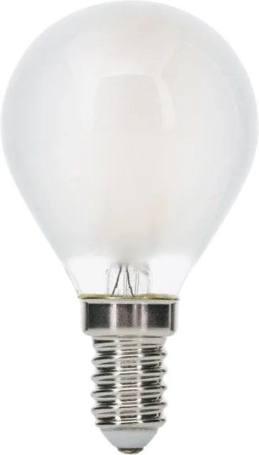 Orion Leuchten LED Filament Leuchtmittel in Tropfenform, E14, 4,5W, 450lm, 2700K Warmweiß, dimmbar, transparent - Bild 1