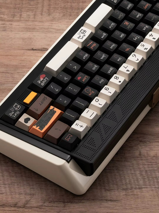 Venit Keys Love Story Tastenkappen-Set, 129 Tasten, PBT Cherry Profile, Farbsublimation, Multicolour, für mechanische MX-Gaming-Tastaturen - Bild 4