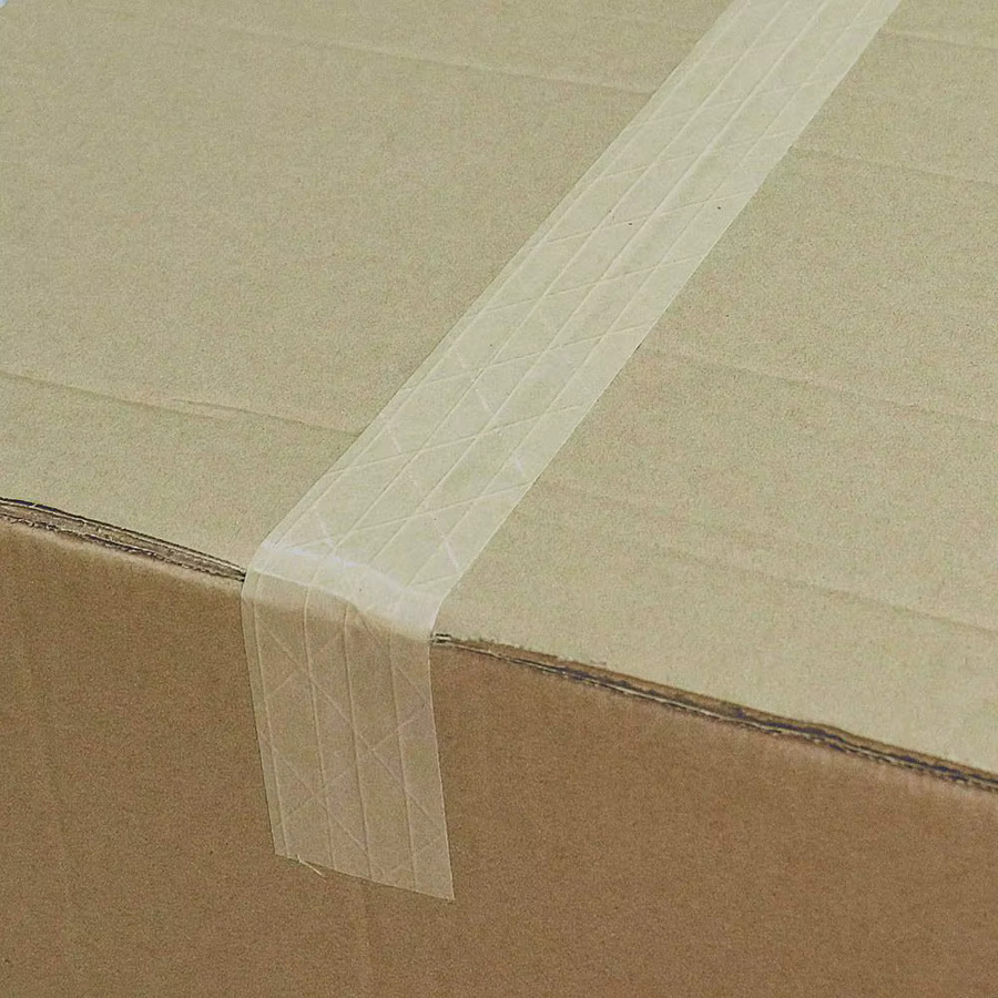 Selbstklebendes und wasserdichtes Kraftpapierband in Braun, 30 m Rolle, verstärktes gummiertes Verpackungsband für Autolackierarbeiten und Verpackungen - Bild 3