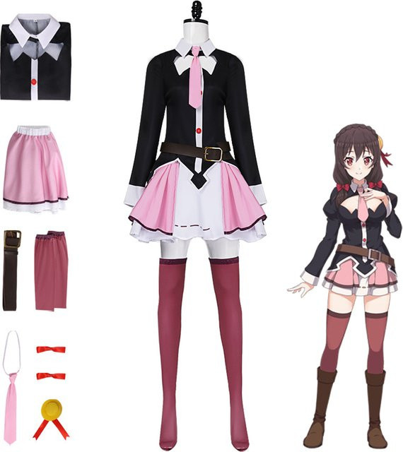 Nekosensei Konosuba Cosplay Kostüm, Uniform, Bunt / Mehrfarbig - Bild 1