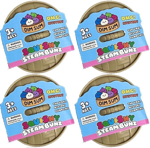 Bunte Mini Glitzer Knödel Squishy mit Box, Sensorisches Knetspielzeug, ab 14 Jahre - Bild 1