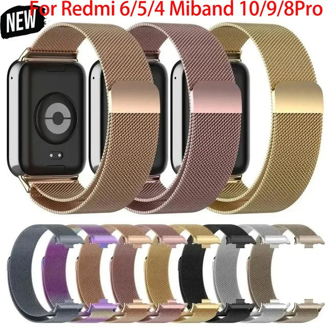 CAOWTAN Uhrenarmband Milanese Loop, Edelstahl, Unisex - Bild 1