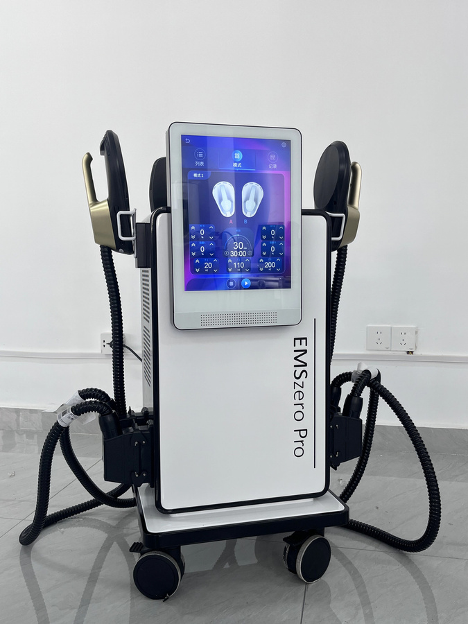 EMSzero Körperformungsgerät Muskelstimulator mit 4 Handstücken, Unisex - Bild 4