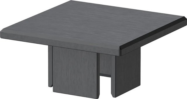 ZacAlu Pfostenkappe für quadratische Zaunpfosten in Anthrazit, Breite: 7,3 cm, Tiefe: 7,3 cm - Bild 1