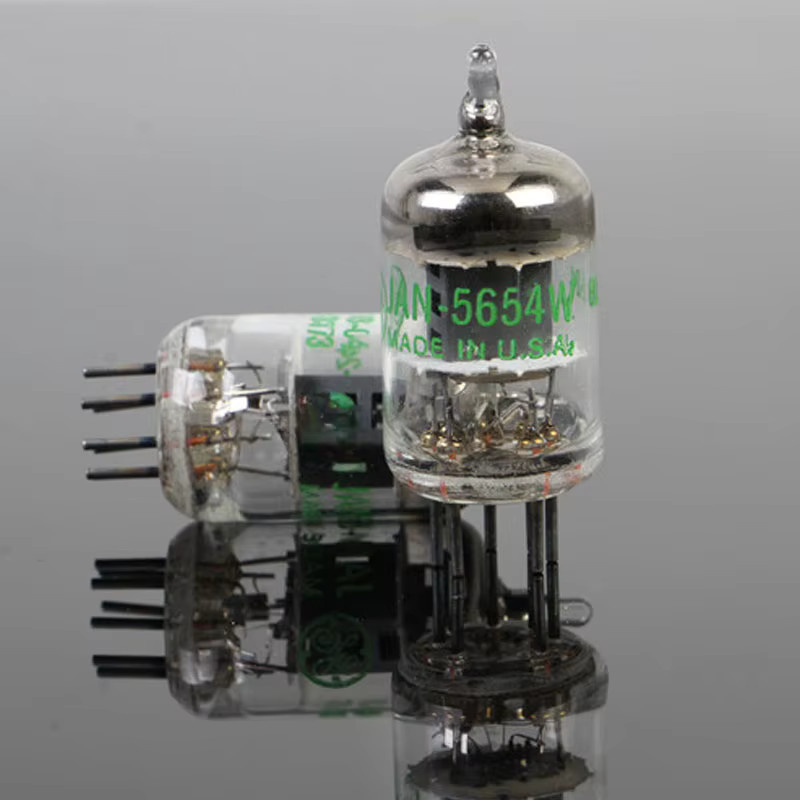 Creadvent 5654w Vakuumröhren Paar für Audio-Vorverstärker, 2 Stück, transparent - Bild 4