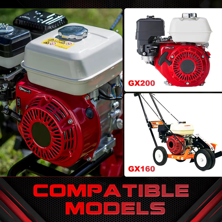 XCAN Seilzugstarter manuelle Startereinheit in Rot für Honda GX120 GX160 GX200 5,5 PS 6,5 PS Motoren und Rasenmäher - Bild 6