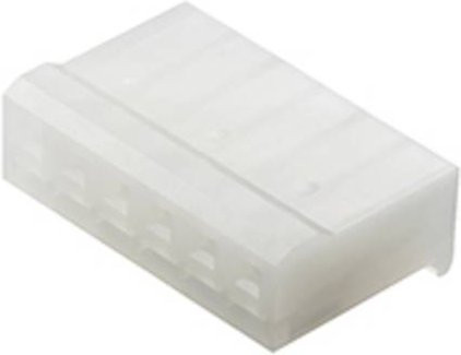 Molex Stiftgehäuse-Kabel Polzahl 4, Farbe Weiß, Rastermaß: 3.96 mm - Bild 1
