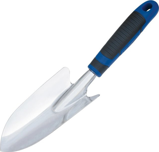 LUX-TOOLS Handschaufel Comfort aus Edelstahl mit Aufhängeöse, Länge: 35 cm - Bild 1