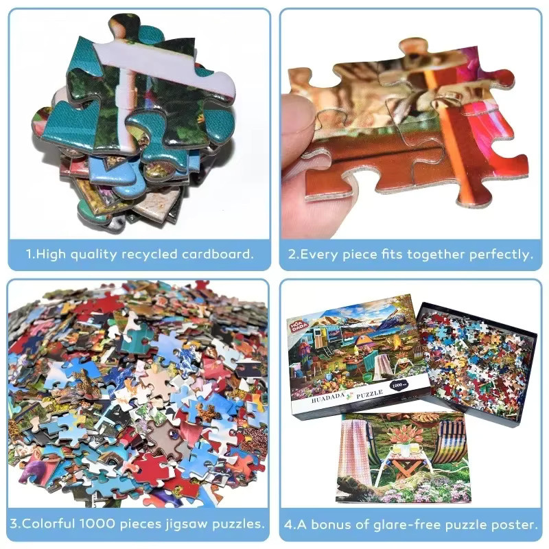 MaxRenard Puzzle, 1000 Teile, Natur, Bunt / Mehrfarbig - Bild 4