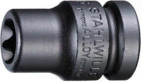 Stahlwille IMPACT-Steckschlüsseleinsatz Innen-TX E14 1/2" (12,5mm) Schwarz - Bild 1