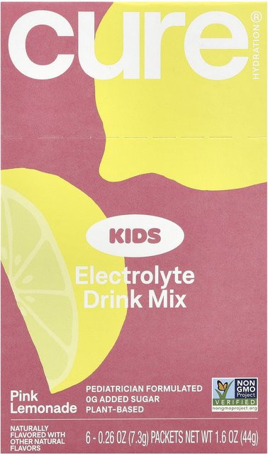 Cure Hydration, Getränkepulver, Pink Lemonade, 6 x 0,0073 l - Bild 1