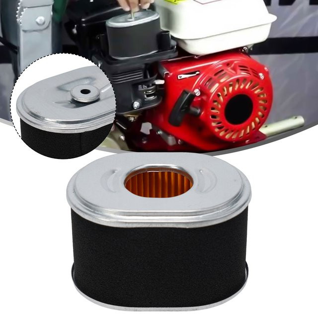 DAZZLEEX Luftfilter Element Ersatz für Benzinmotoren GX160 168F 170F in Schwarz - Bild 1