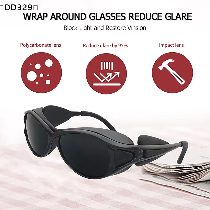 JETTING Schutzbrille mit rotem LED-Infrarotlicht, UV-blockierend - Bild 4