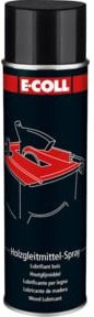 E-COLL Holzgleitmittel-Spray als Mehrzweck-Aerosol, 500 ml, Schwarz - Bild 1