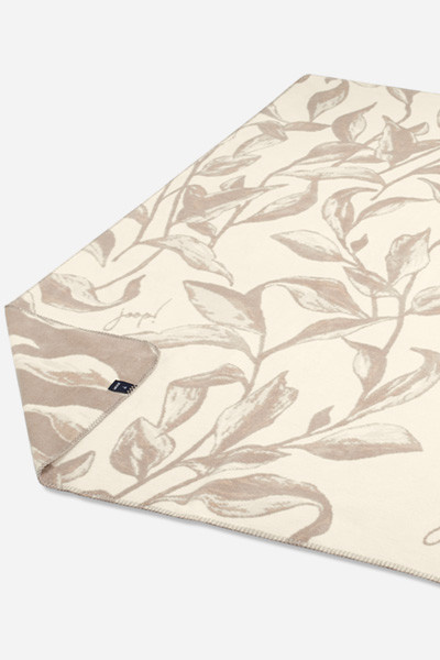 JOOP! FLORA Wohndecke mit floralem Design in Beige, B/B: 150 x 200 cm - Bild 1