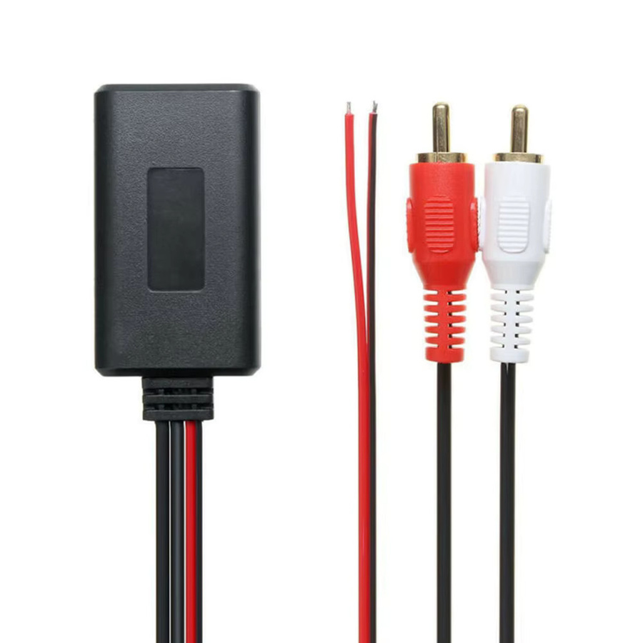kebidumei Bluetooth Empfänger Modul mit 2 RCA Schnittstellen für Auto und Stereo Audio, Schwarz - Bild 4