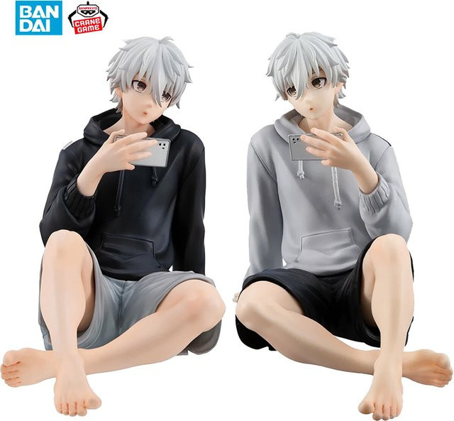 Bandai Blue Lock Nagi Seishiro Actionfigur, Sitzende Figur, Kunststoff - Bild 1