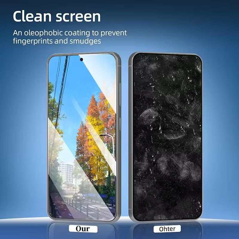 3er-Set gehärtetes Glas Displayschutzfolie für Xiaomi Redmi K60 Pro K60E K50 K40 in Transparent - Bild 5