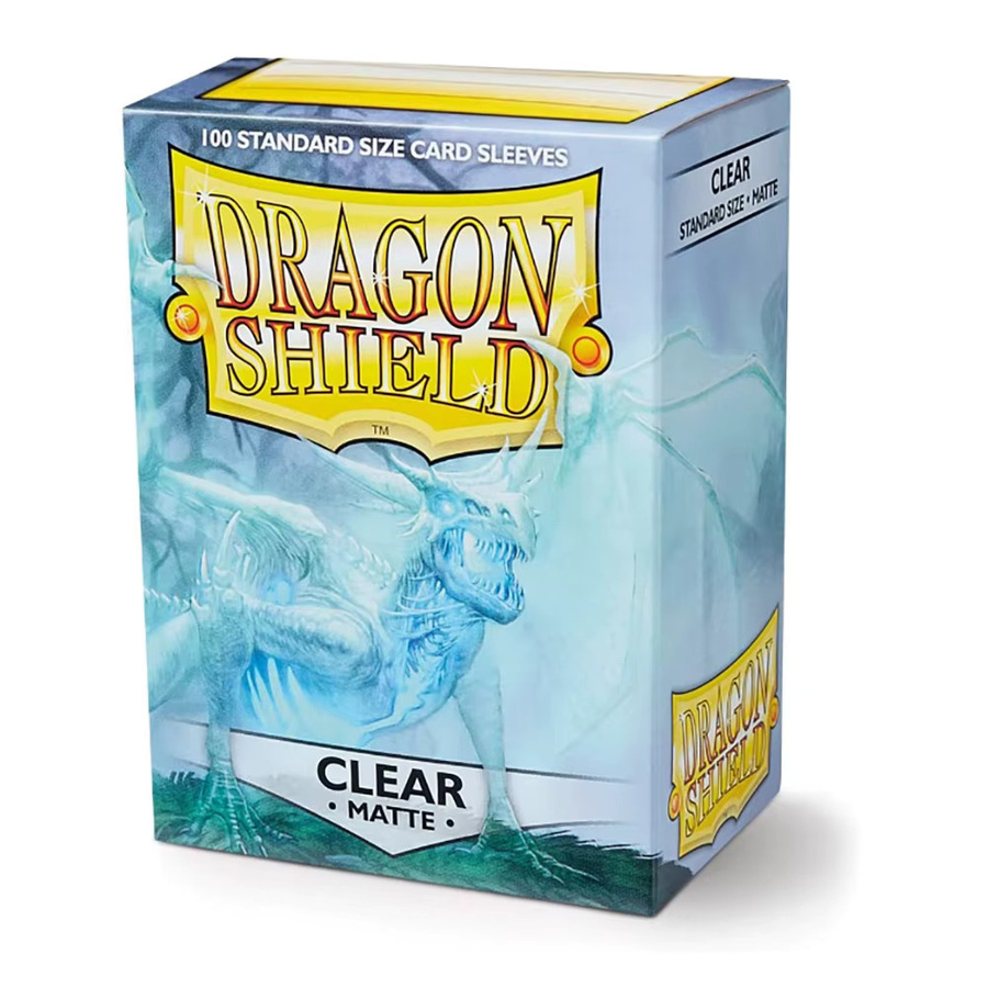 Dragon Shield Matte Clear Deck-Schutzhüllen, 100er Set, Transparent - Bild 3