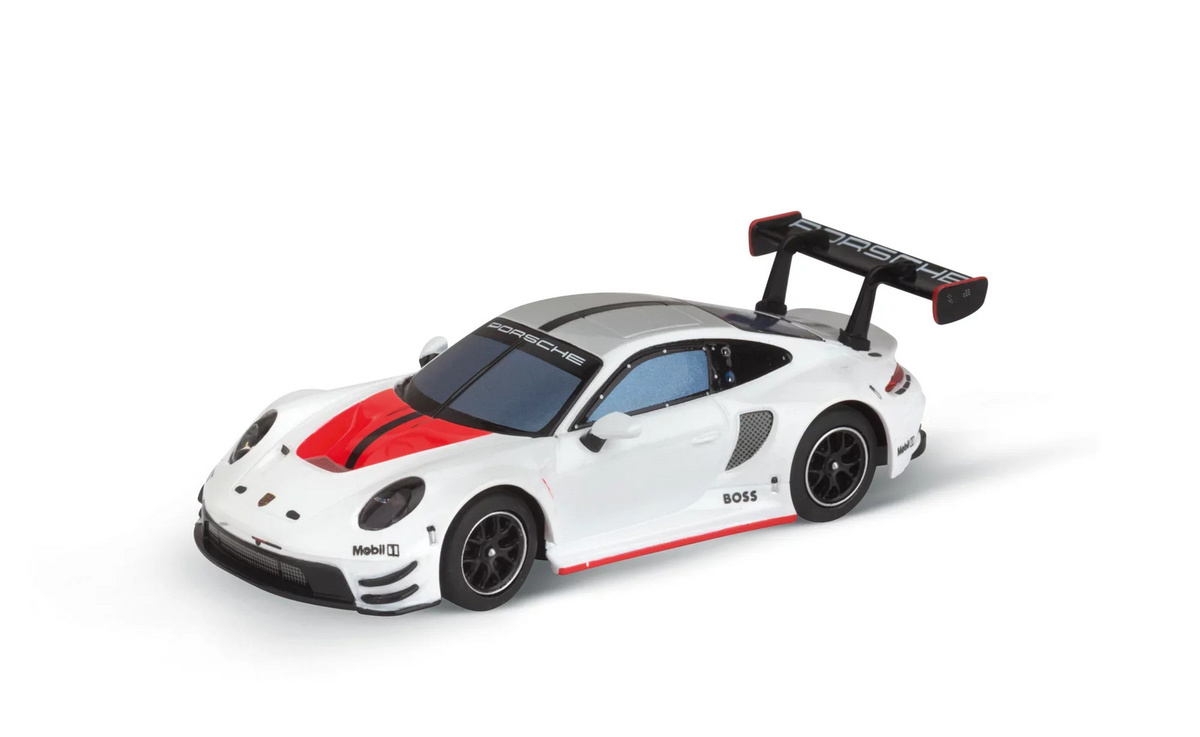 Carrera Porsche 911 GT3 R White Lightning Rennwagen 1:50 - Bild 3