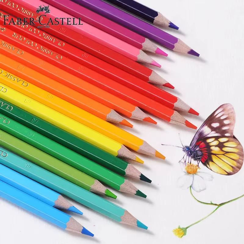 Faber Castell 1158 Professionelle Buntstifte auf Wasserbasis in Multicolour - Bild 1