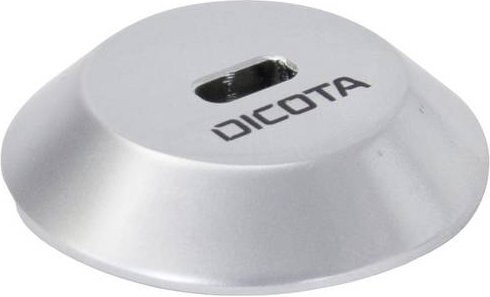 Dicota Diebstahlsicherungsplatte T-Lock Permanente Sicherung in Silber - Bild 1